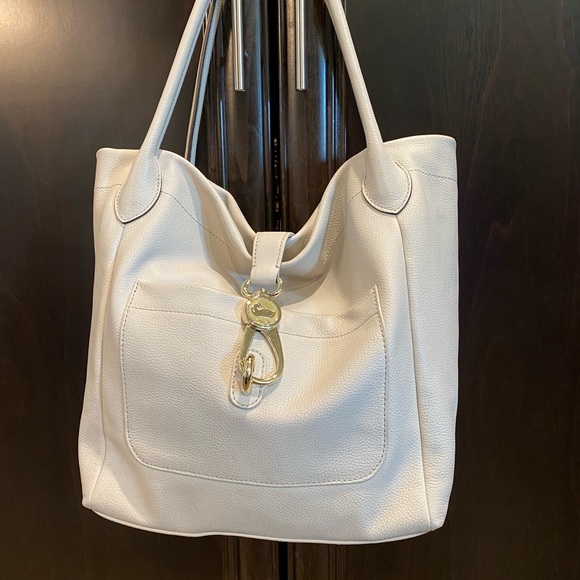 Dooney & Bourke Handbags - Dooney & Bourke Logo Lock Tote